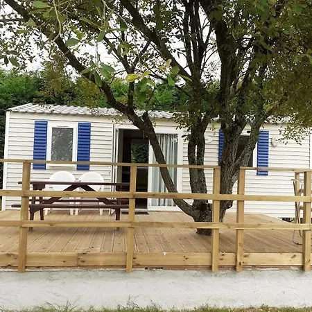 Les Mobile Home De Kerroyal Garlan Exterior foto